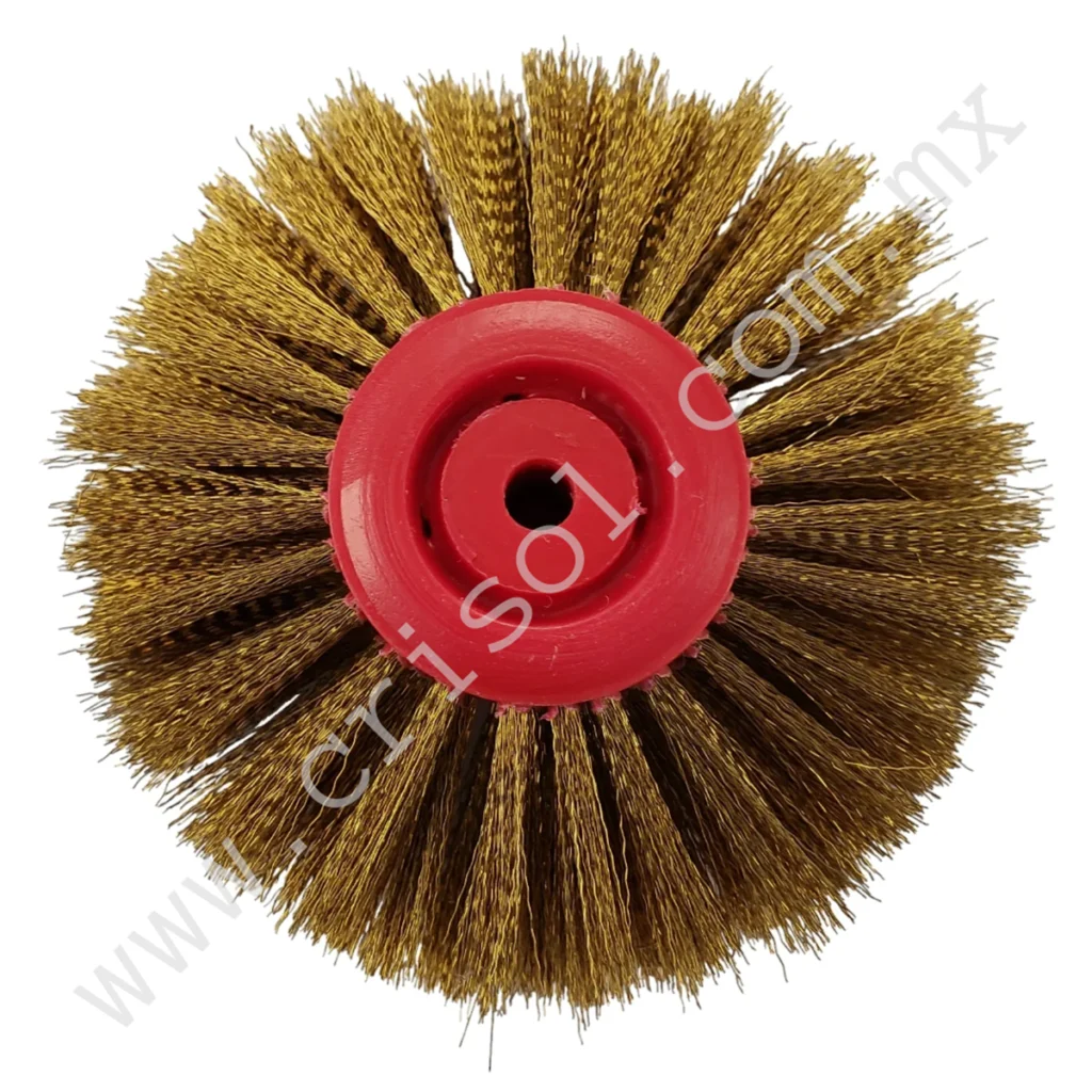 Cepillo de Grata Circular de 4 Hilos Rectos