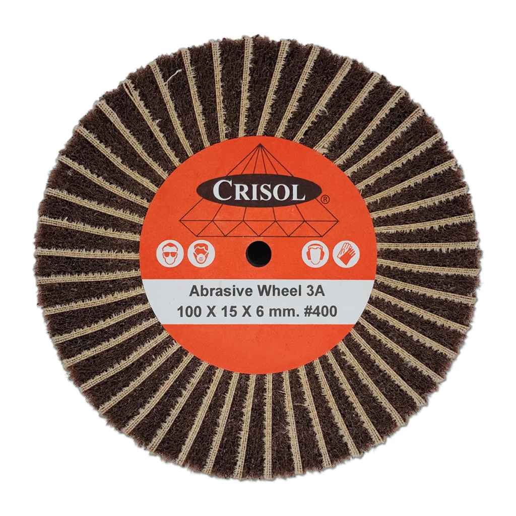 Disco De Fibra Y Lija Crisol 100x15 Mm - Varios Granos