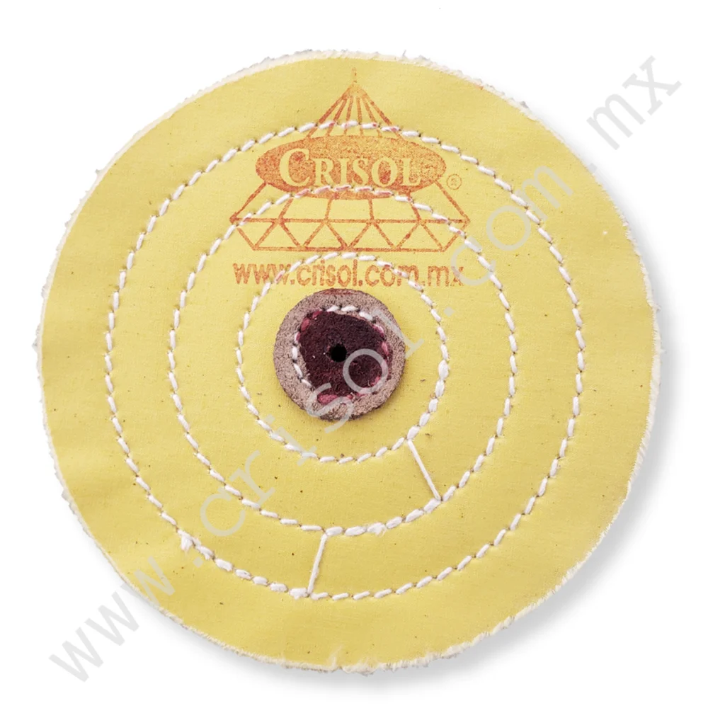 Rueda Amarilla para Pulir 6"x10" – Acabado Profesional
