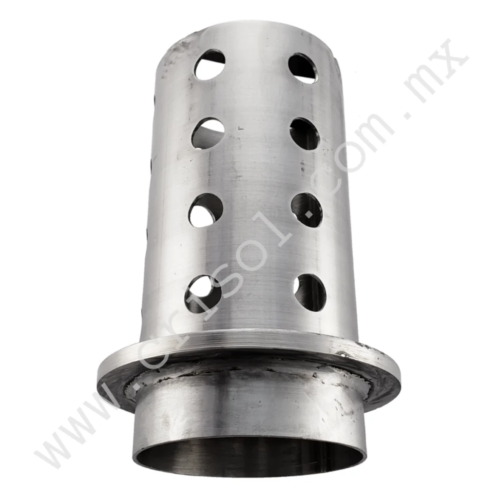Tubo perforado 3" X 6"/ peana- tacón
