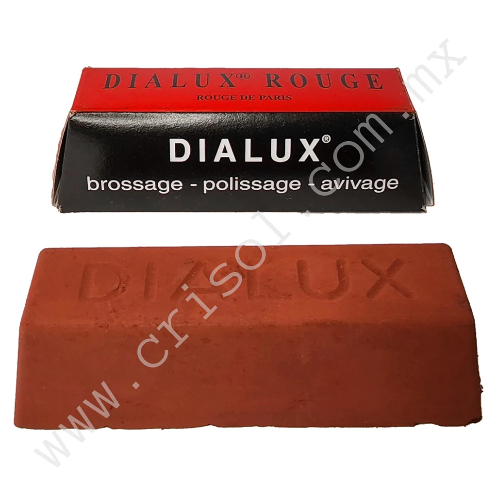 Dialux Roja – Pasta de Pulido Brillante para Metales Preciosos