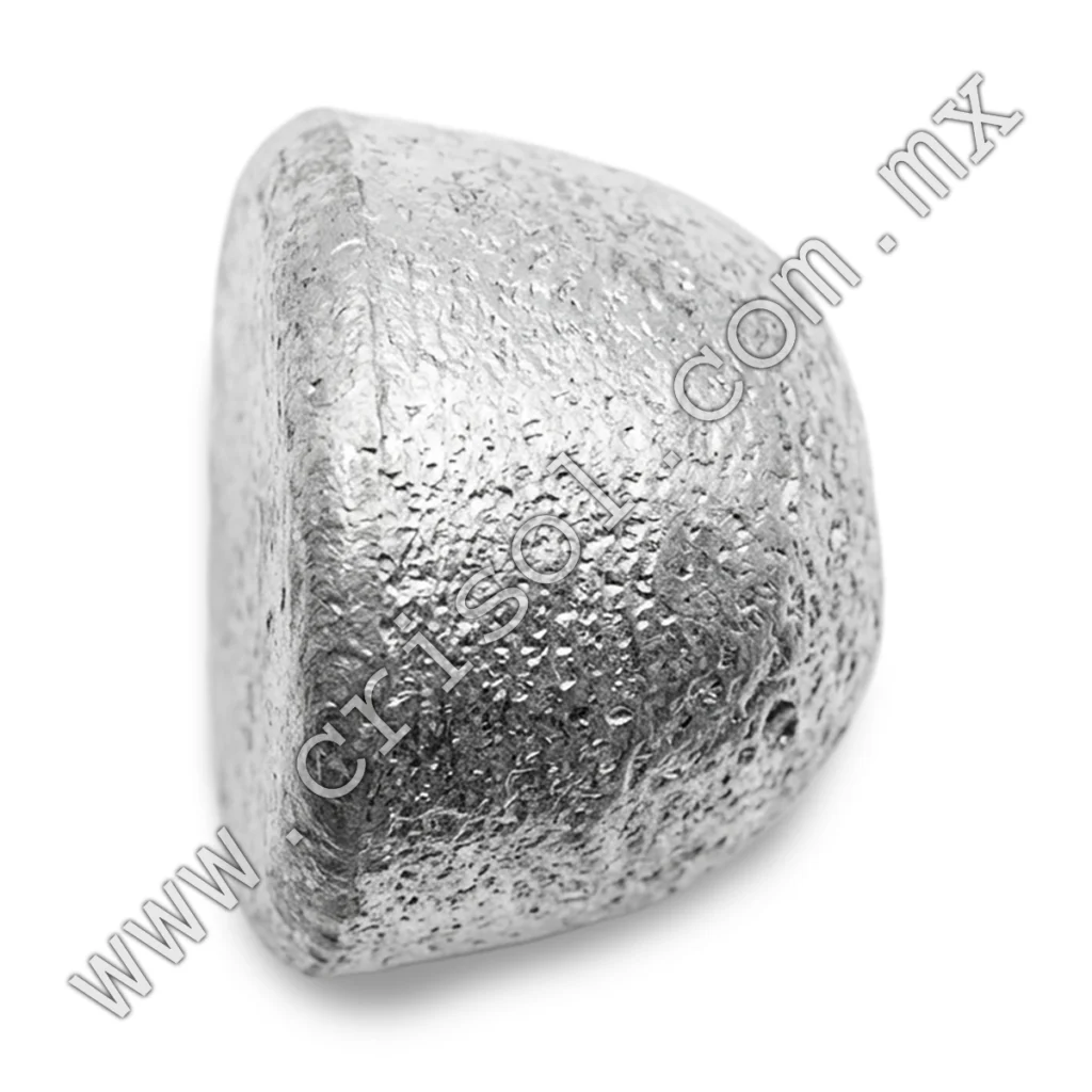 Zinc en Semiesfera para Aleaciones de Joyería – Alta Pureza