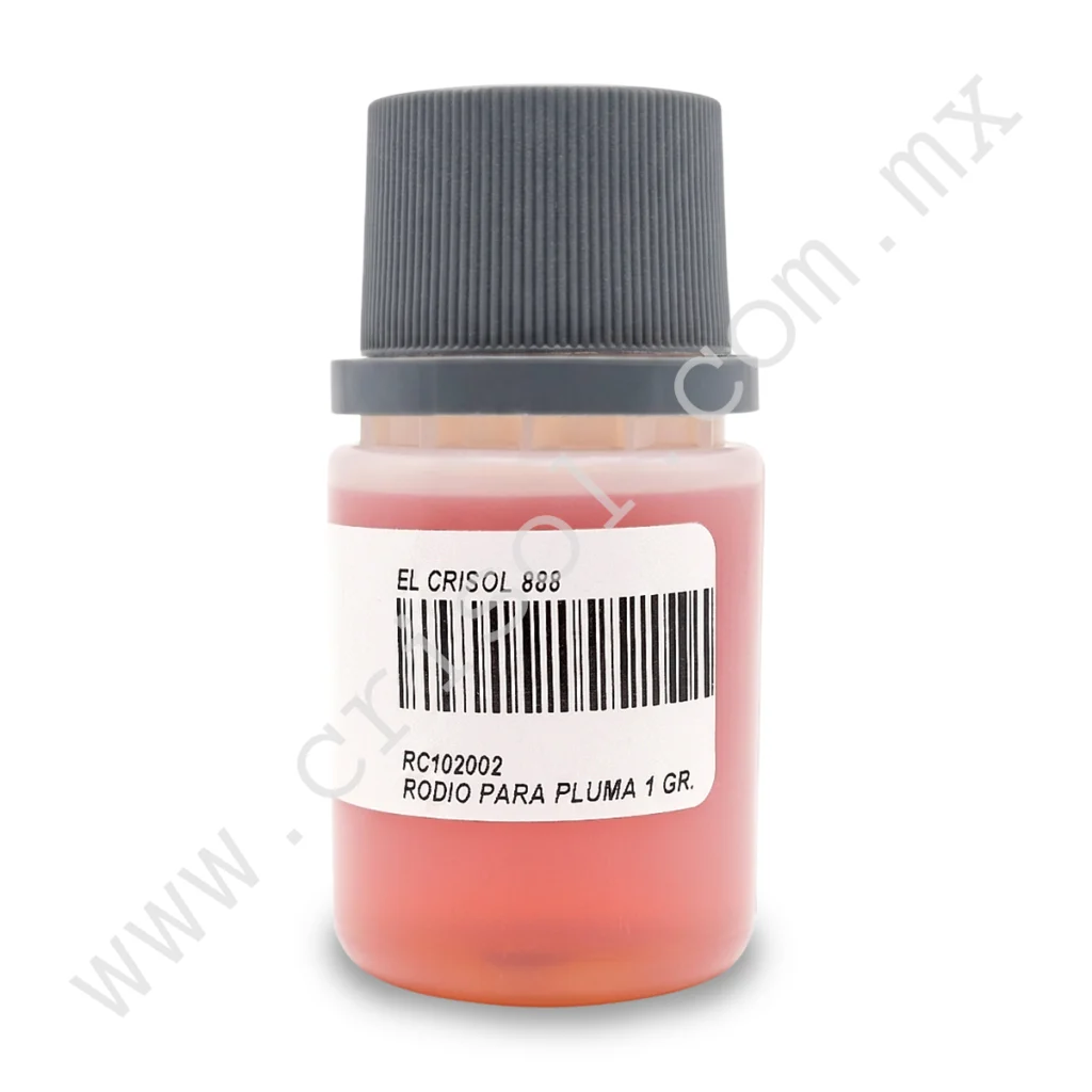 Rodio para Pluma (1 g) – Solución para Retoque y Detalle